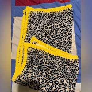 Baby blankets soft and fuzzy I made these myself